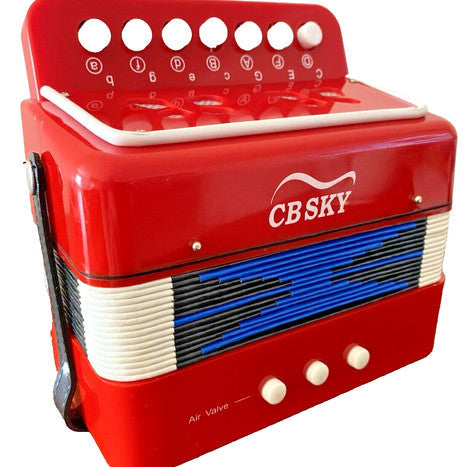 VGC CB SKY Toy Piano Accordion with Colorful Keys